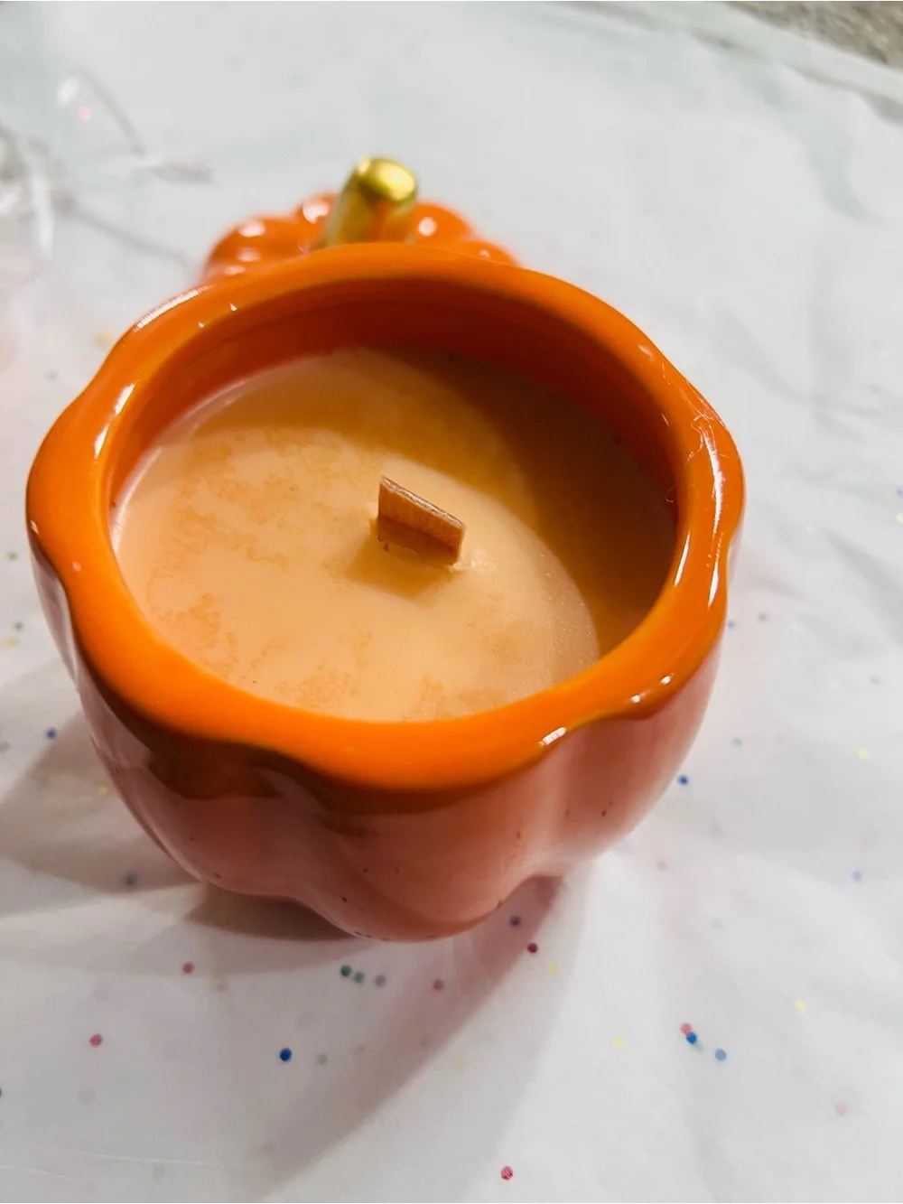 Pumpkin Spice Home Party Gift Set - Orange